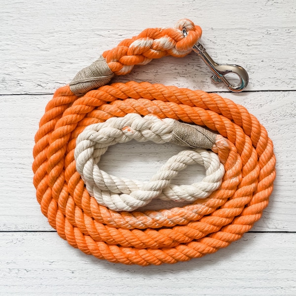 Rope Leash Etsy