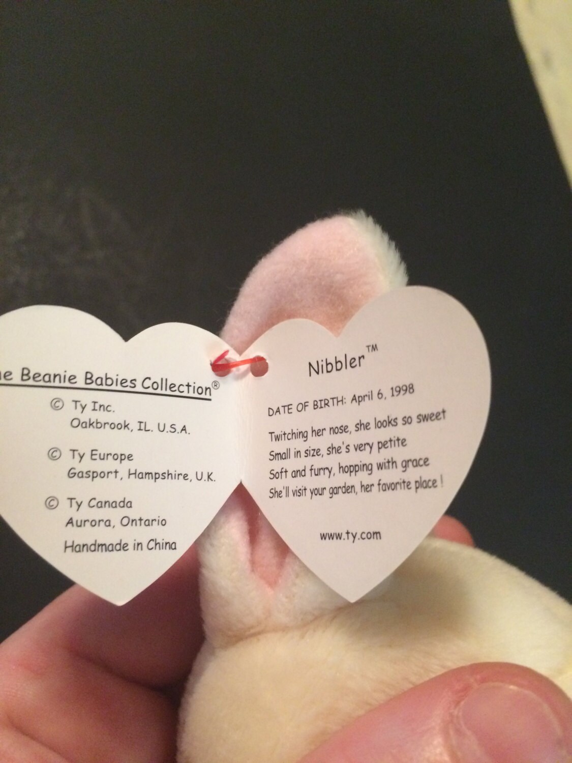 Ty Beanie Babies Nibbly & Nibbler With 5 ERRORS Each Etsy
