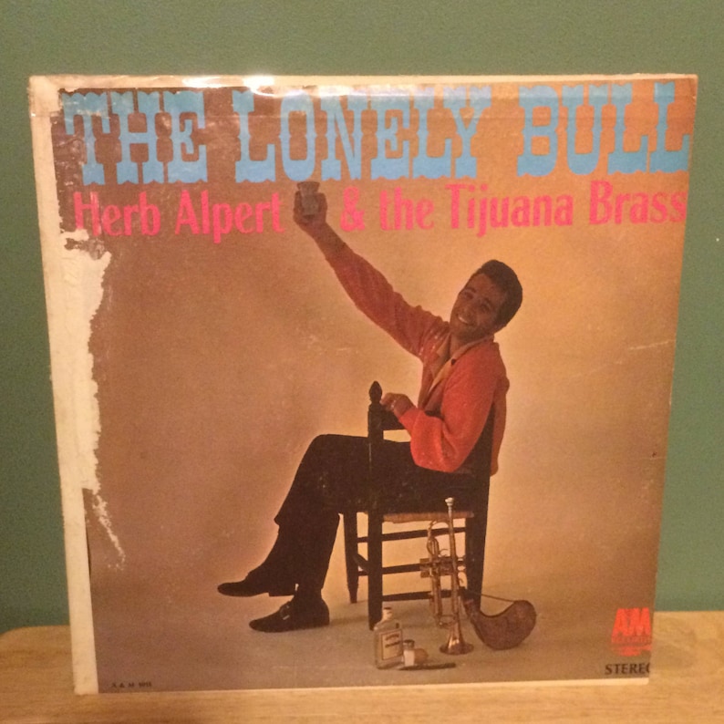 Herb Alpert & the Tijuana Brass the Lonely Bull Vinyl Record Etsy