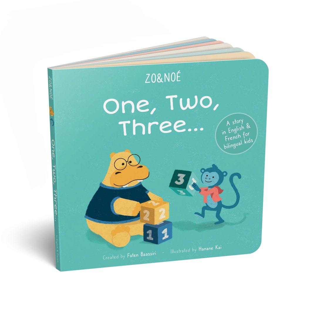 子供向けの本、バイリンガル、英語とフランス語、アングレ