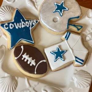 Sports theme, Basketball, baseball, soccer and/or football  cookies