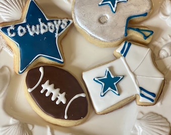 Sports theme, Basketball, baseball, soccer and/or football  cookies