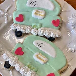Just married cookies