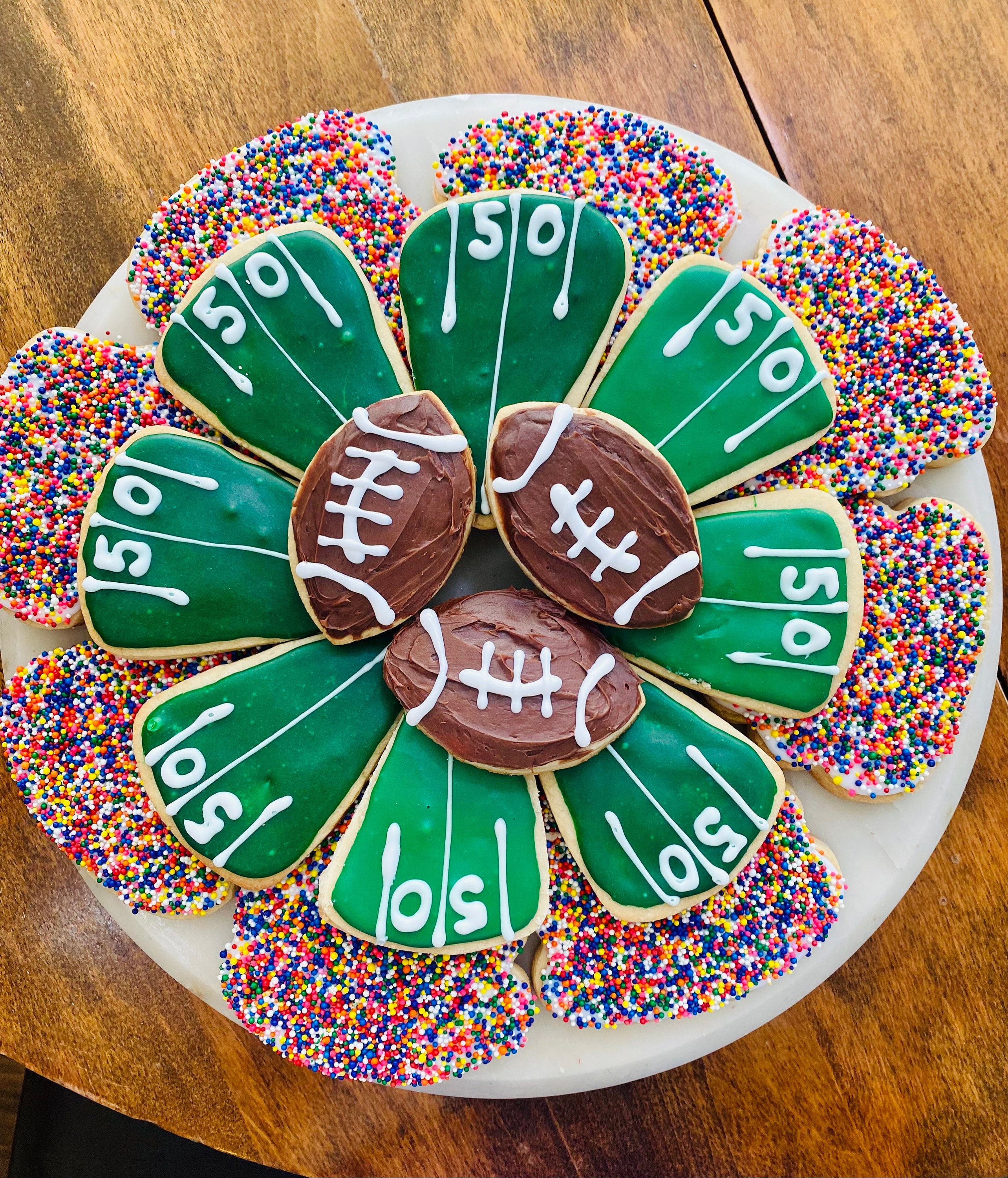Super Bowl Cookies