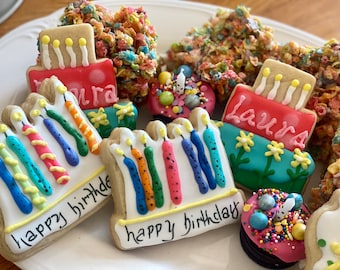 Birthday treats box