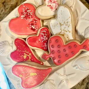Assorted Heart cookies