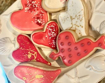 Assorted Heart cookies