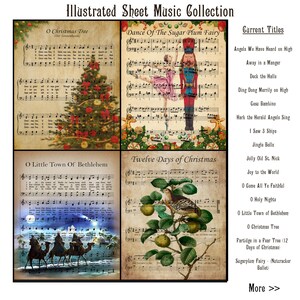 Sugar Plum Fairy Print: Nutcracker Ballet Poster, Christmas Music Decor image 8