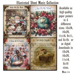 Sugar Plum Fairy Print: Nutcracker Ballet Poster, Christmas Music Decor image 7