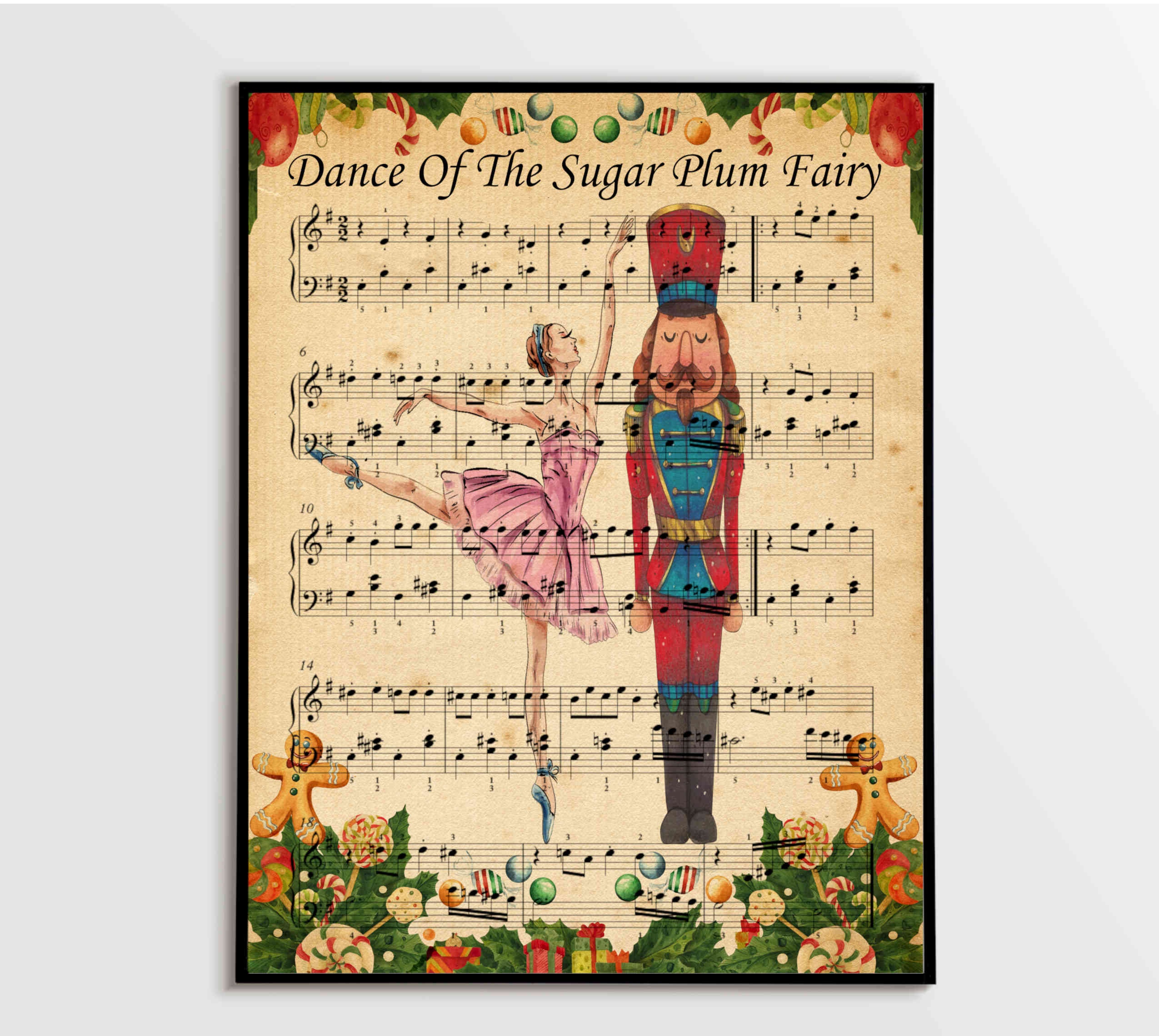 Nutcracker Printable, Nussknacker Ballet, Classic Song, Holiday Song ...