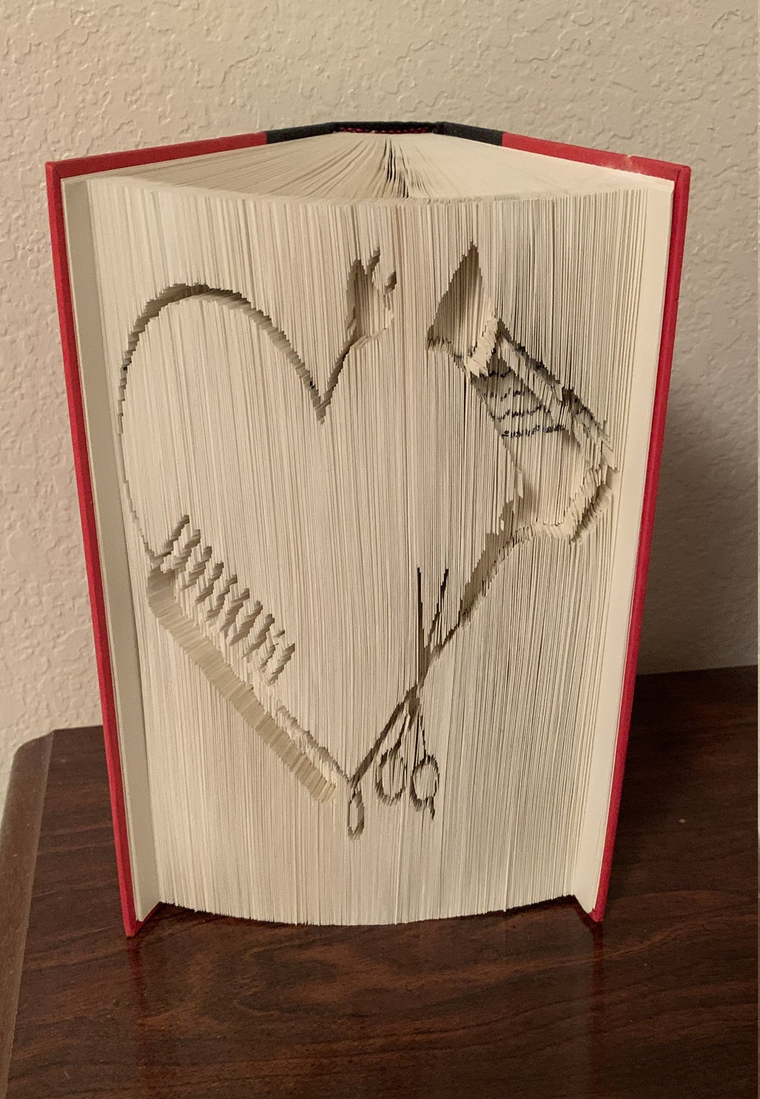 Hair Stylist Book Folding Pattern Etsy