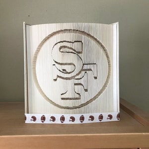49ers Book Folding Pattern