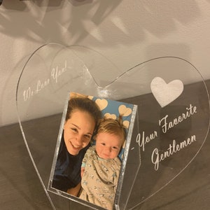 Customizable Acrylic Picture Frame