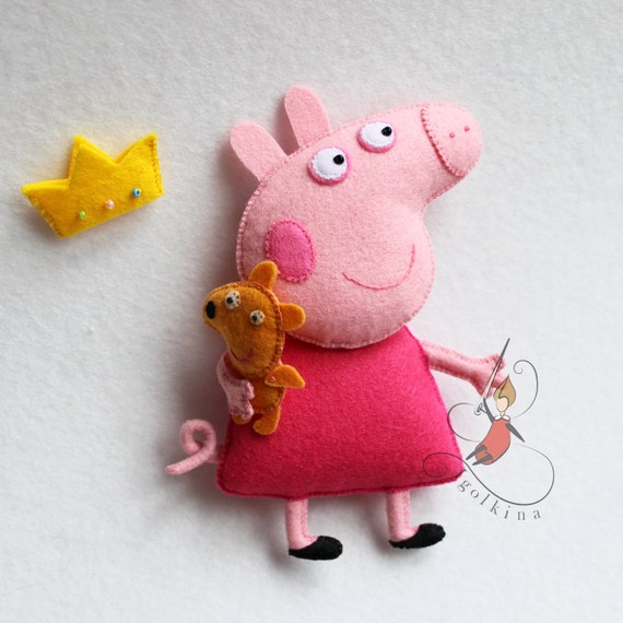 peppa pig and teddy