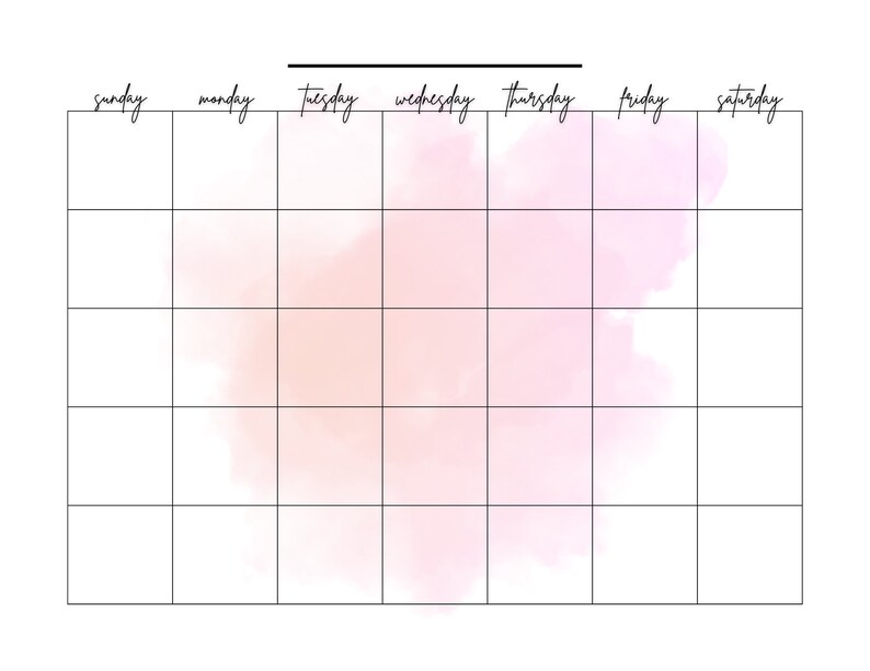 Themed Blank Calendar Printable - Il 794xN.6023117356 6t21 