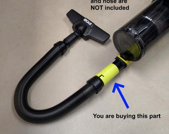 Vacuum hose adapters compatible with Ryobi