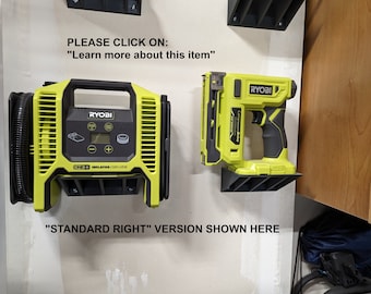 Tool shelf for Ryobi 18v tools