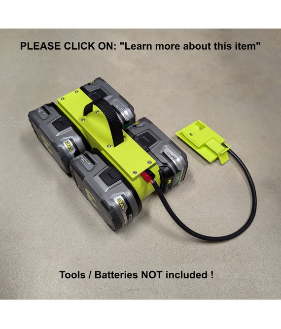 Ryobi 18v to 40v adapter hotsell