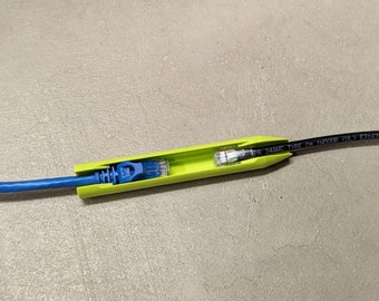Snag-free Ethernet cable puller