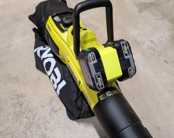 18v dual side-by-side battery adapter insert into 40v tools, compatible with Ryobi