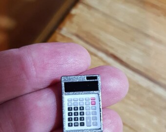 Miniature Calculator Miniature Dolls House Accessories 1:12th miniature scale size