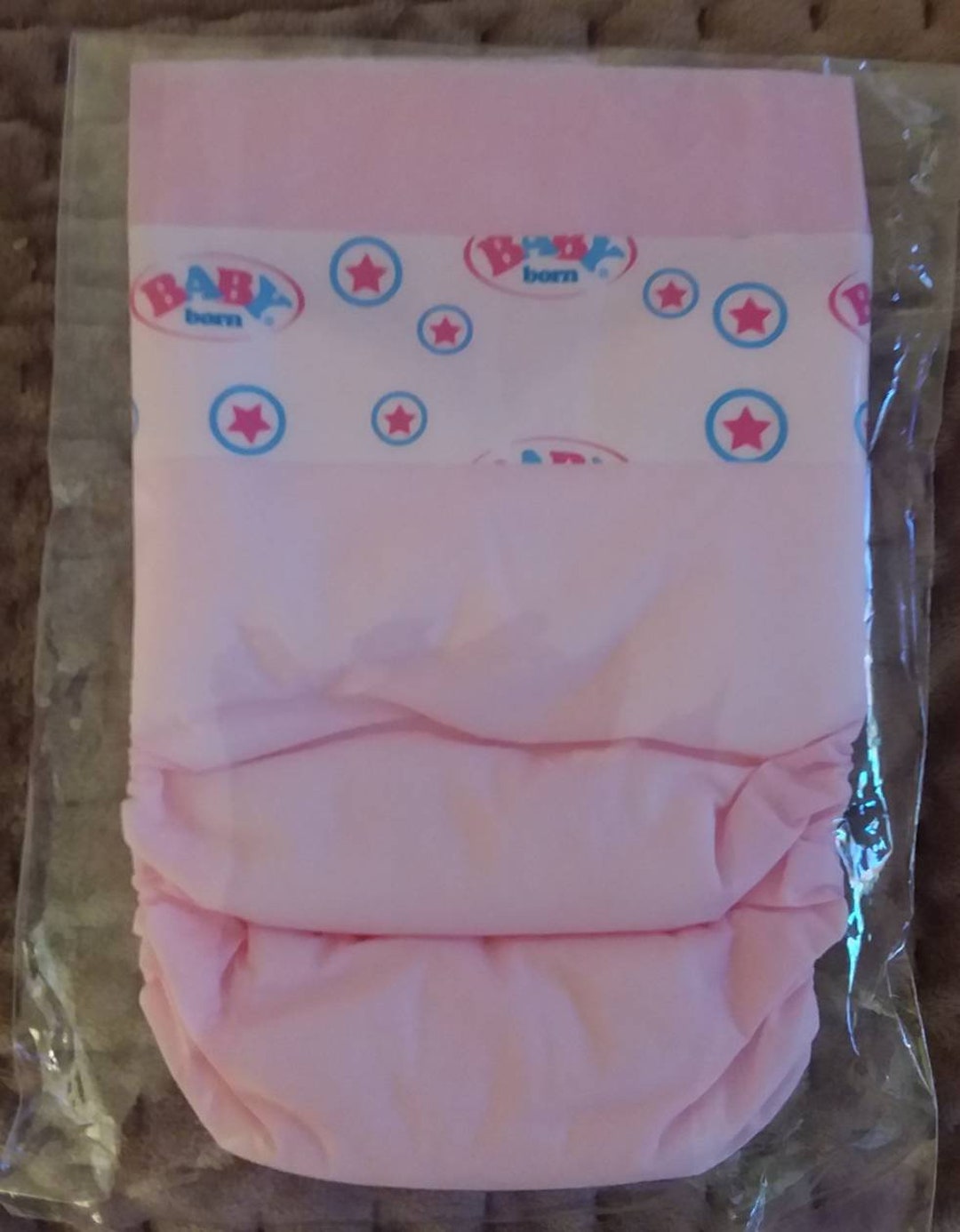 Nappies Baby Dolls Clothes Pink Baby Born Disposable Nappies Etsy