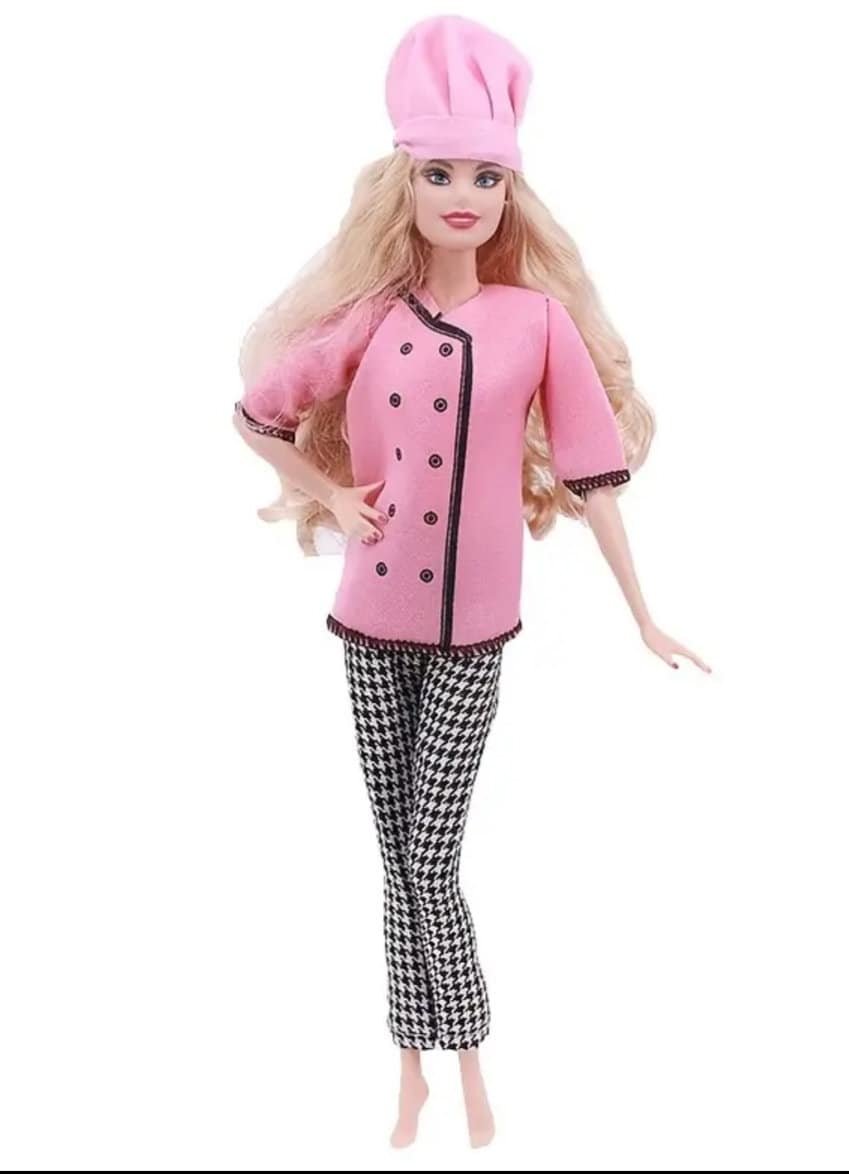 Barbie chef costume hotsell