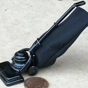 Miniature Dollhouse Old Fashioned Vacuum Cleaner 1/12th Scale Miniature Size