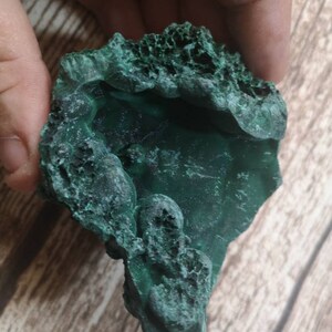 280g Natural Raw Malachite Specimen,Raw Malachite, Fibrous Malachite,Botroydal Malachite,Mlachite Specimen Chakra,Healing