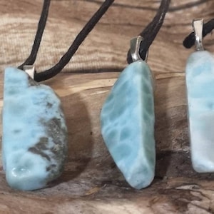 Stunning Larimar Pendant.Gift,Chakra, Crystal Healing
