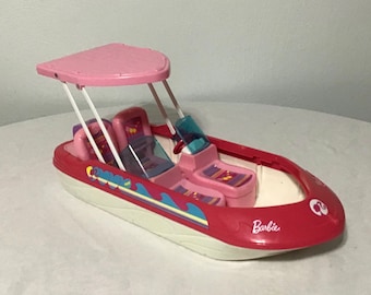 vintage barbie boat