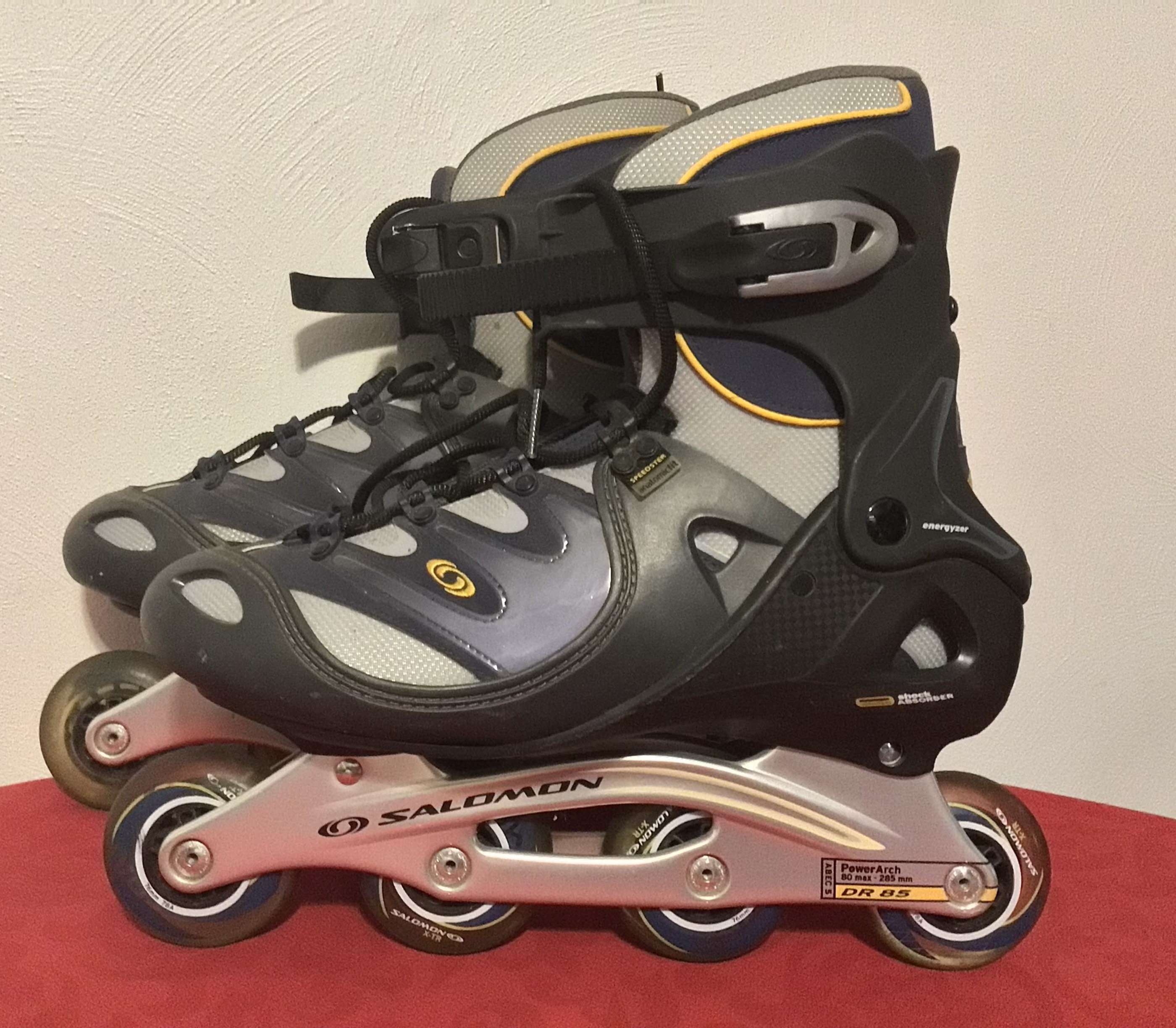 Salomon PowerArch DR85 Rollerblades 80 Max 285 Mm Sz 13 Abec 5 Etsy