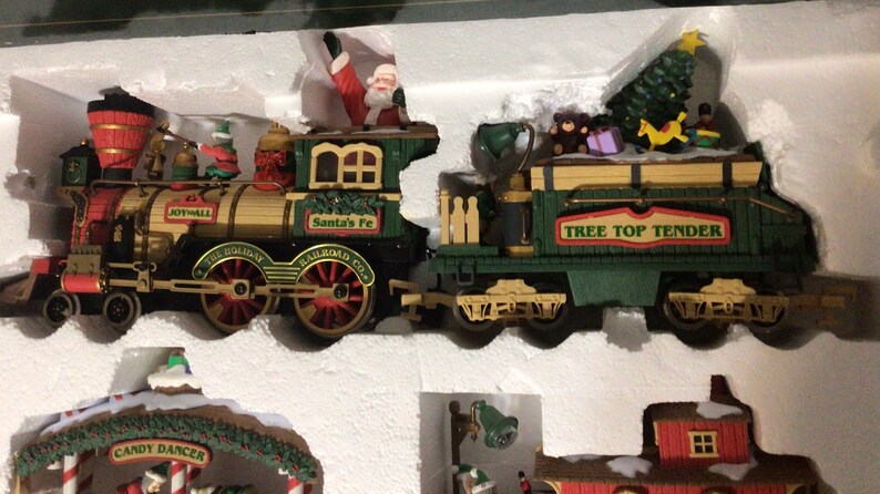 New Bright 380 The Holiday Express Animated G Scale Train Set | Etsy Holiday Express Animated Train Set 380