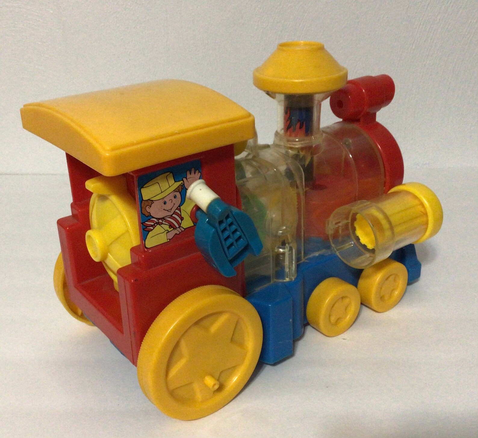 Vintage 1982 Playworld Toys Playmates Wind Up Plastic Train Etsy