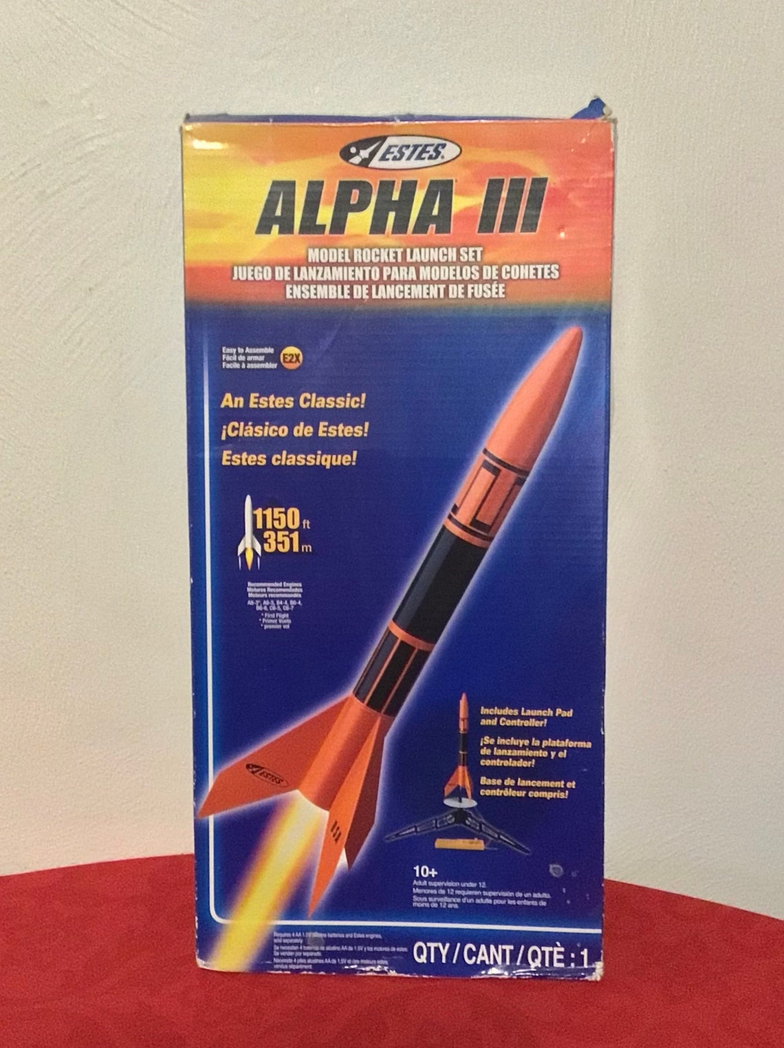 Estes 1427 Alpha III 3 Model Rocket Launch Set E2X Etsy