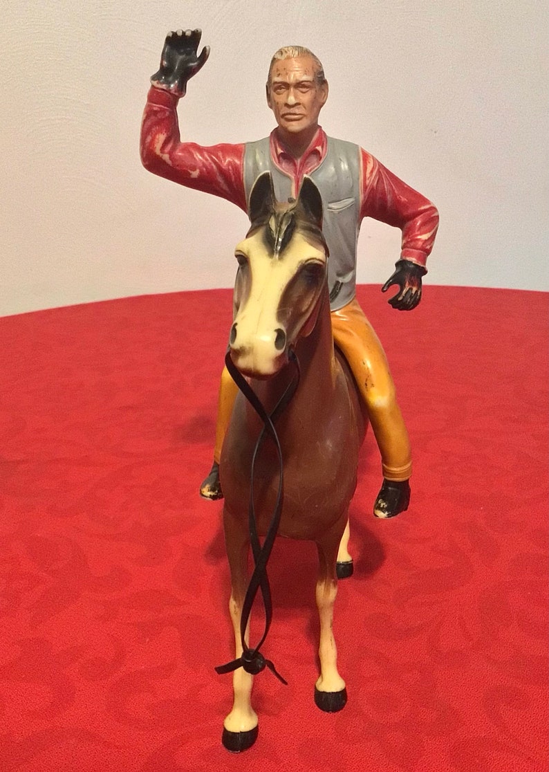 Vintage 1950s/60s Hartland Cowboy Western Seth Adams Figure Etsy