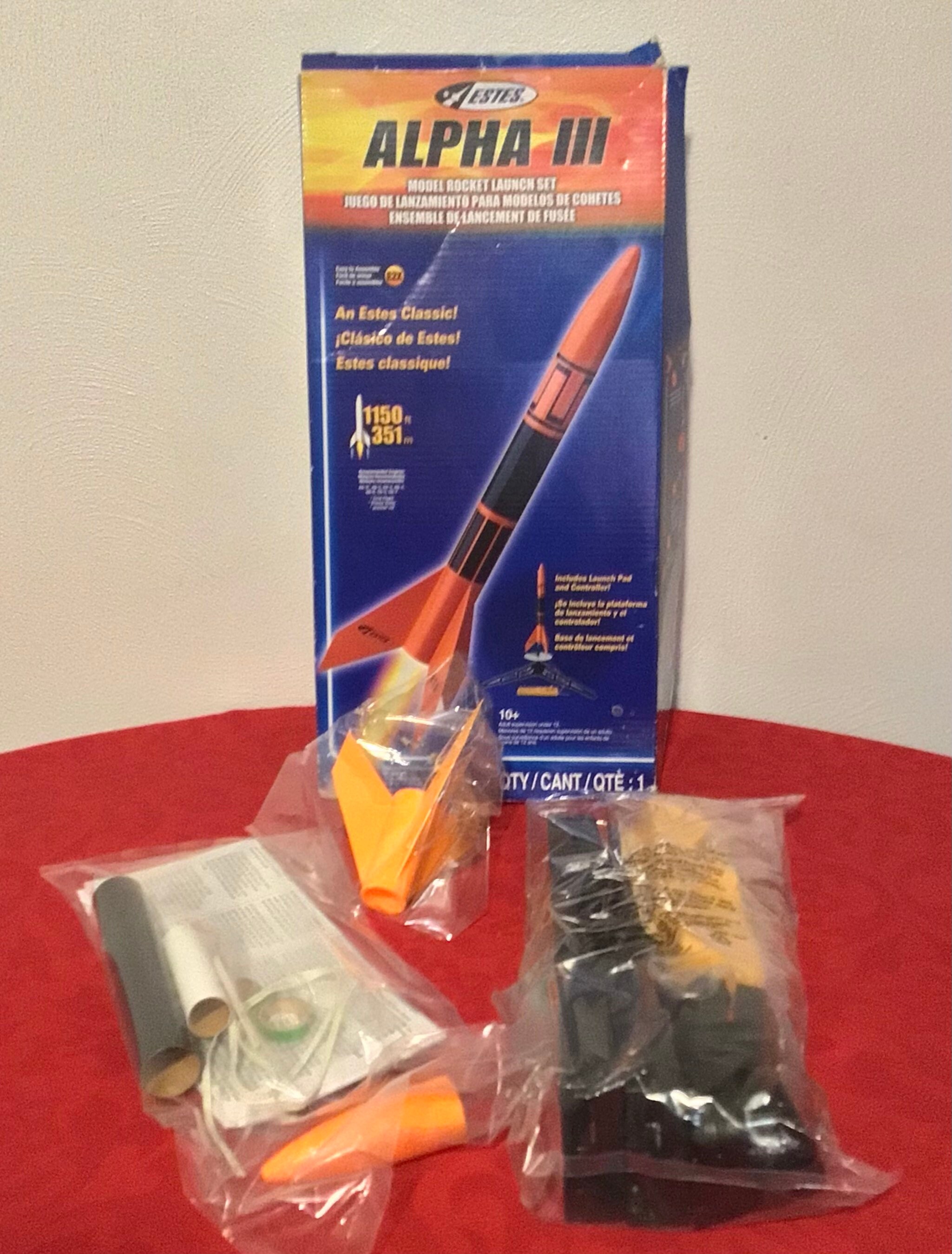 Estes 1427 Alpha III 3 Model Rocket Launch Set E2X Etsy