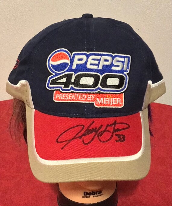 Pepsi 400 Racing Signed Harry Gant 