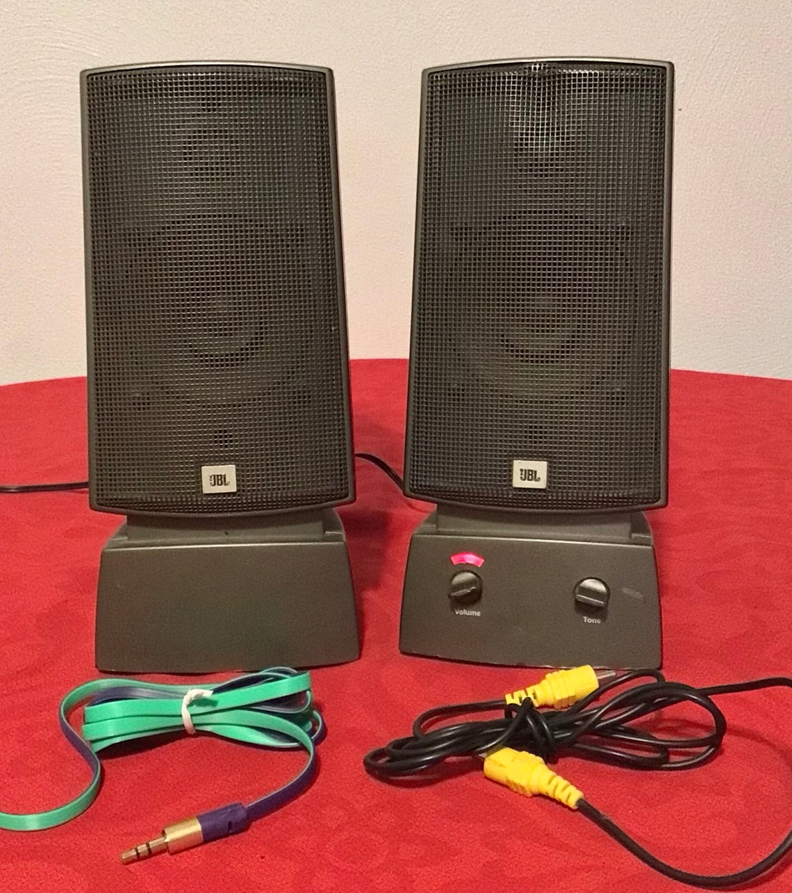 JBL Media 100 Wired Computer Speakers 3.5mm Jack Desktop PC Etsy