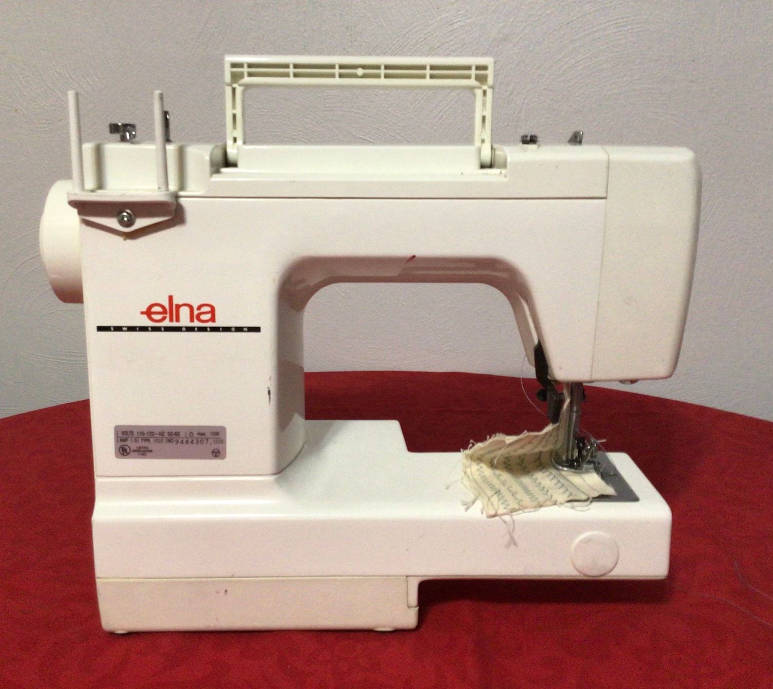 ELNA 1010 Sewing Machine Swiss Design No Pedal or power cord Etsy