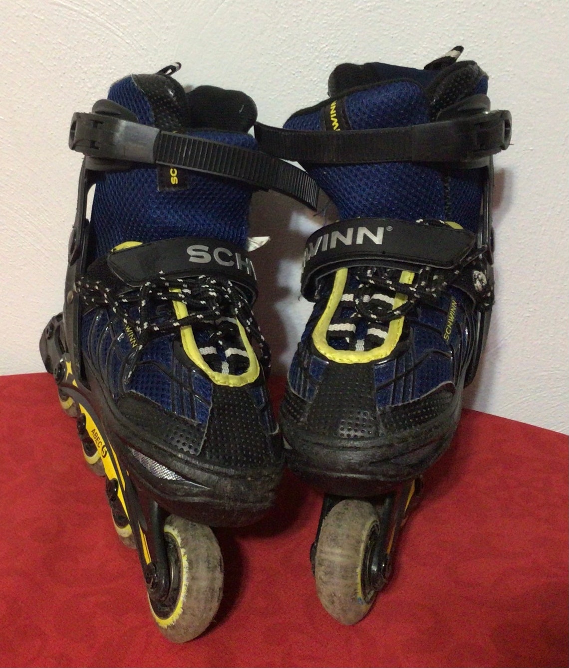 Schwinn ABEC5 Inline Skates Blue Roller Blades Boys Youth Etsy