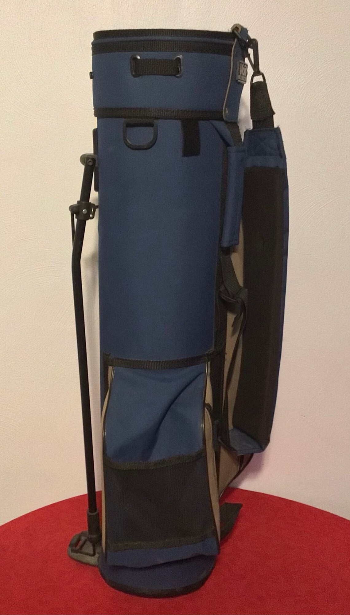 Voit Stand/carry Blue Golf Bag W/ Cover 6 Way Dividers W Etsy