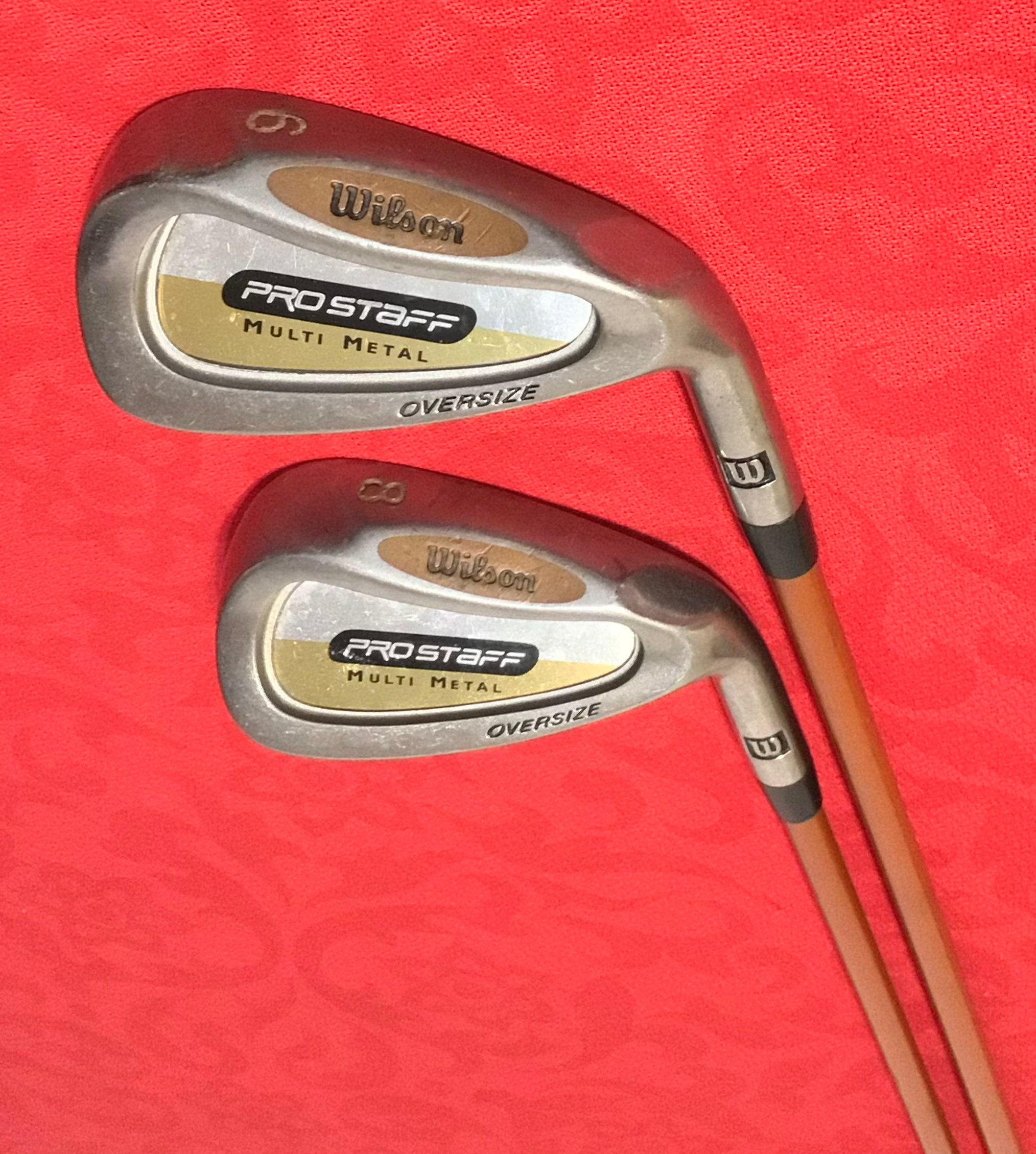 Wilson Pro Staff Multi Metal Mens Oversize Irons 68 Graphite Etsy
