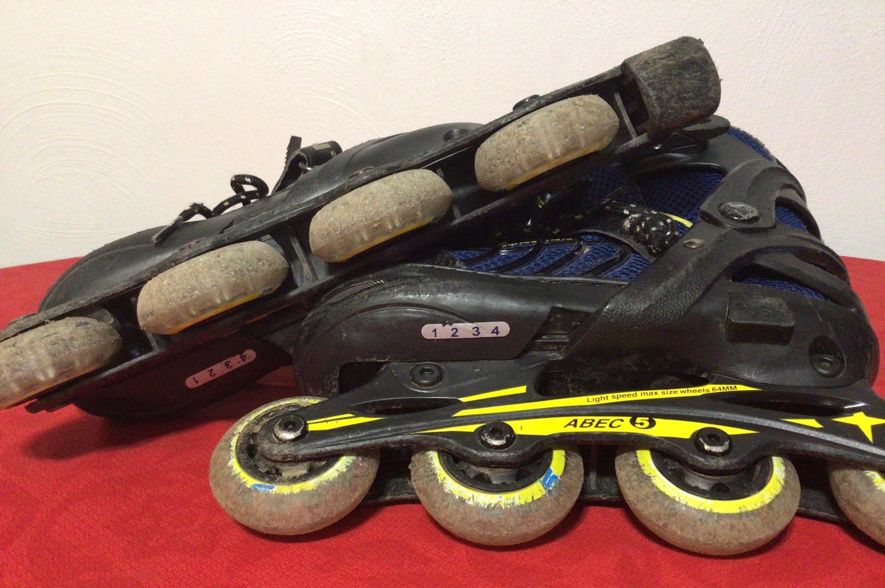 Schwinn ABEC5 Inline Skates Blue Roller Blades Boys Youth Etsy