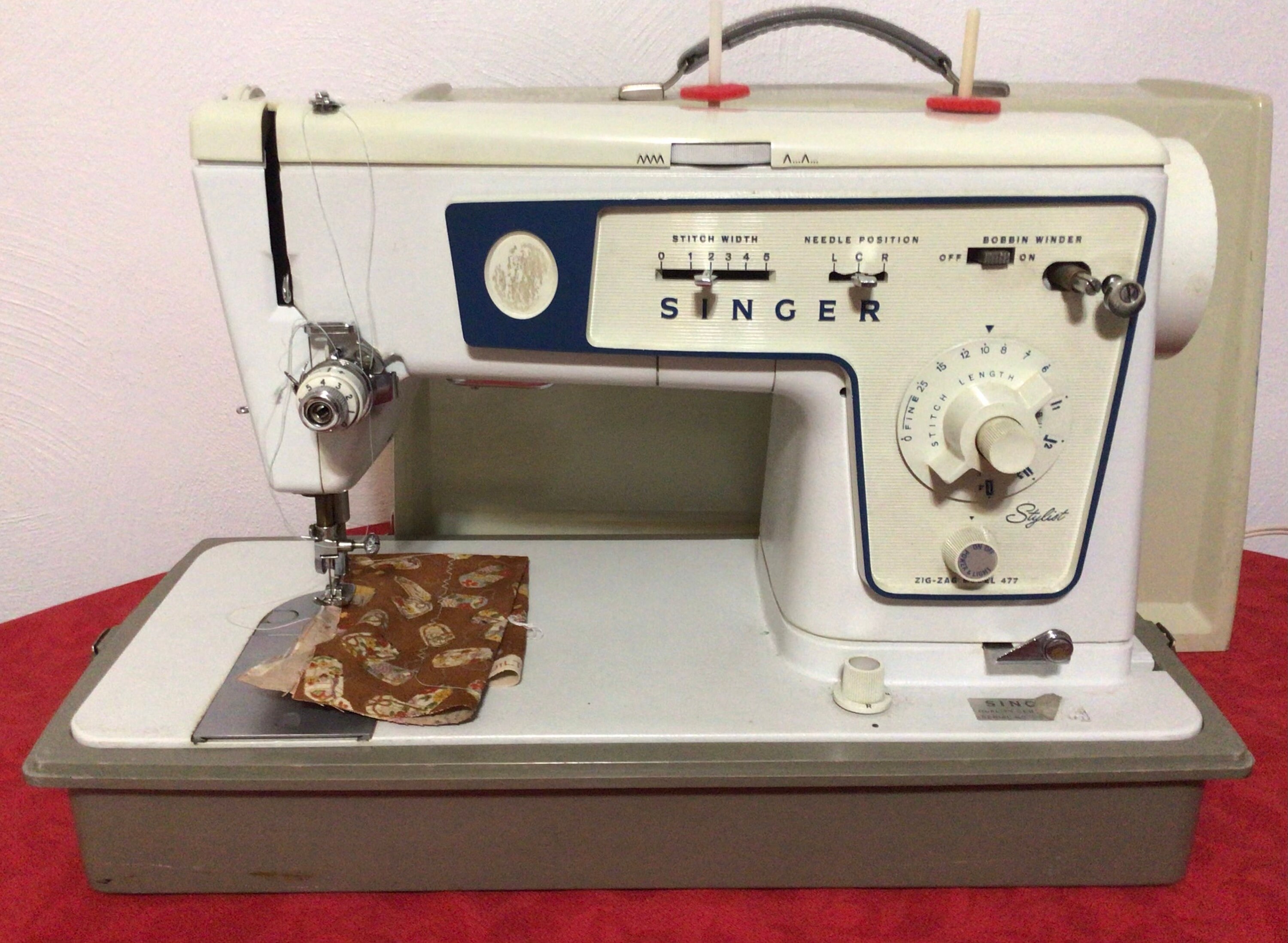 Vintage Singer Sewing Machine Model 477 zig zag Great Britain Etsy