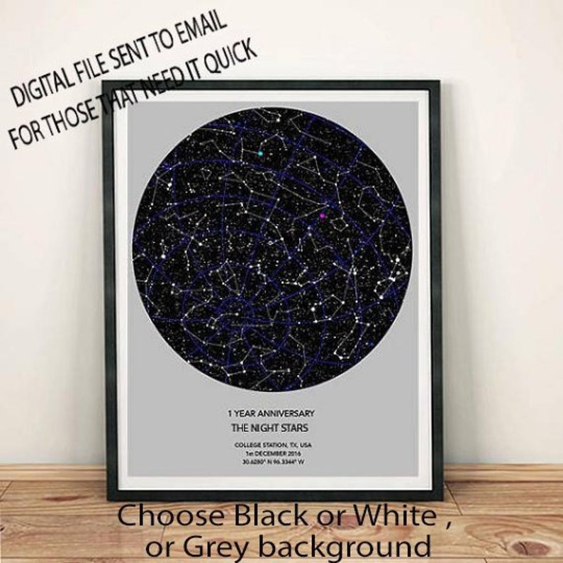 Personalized Star Chart