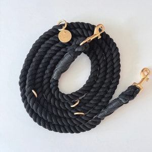 Hände freie Hundeleine | Baumwollseilleine | Leine für Hunde | Multi-Use-Hundeleine | Hundeleine aus Tau