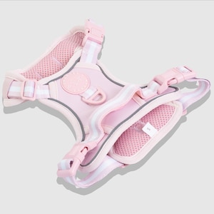 Baby Lilac Neoprene Adjustable Dog Harness