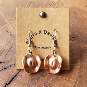 Penny Cowboy Hat Earrings