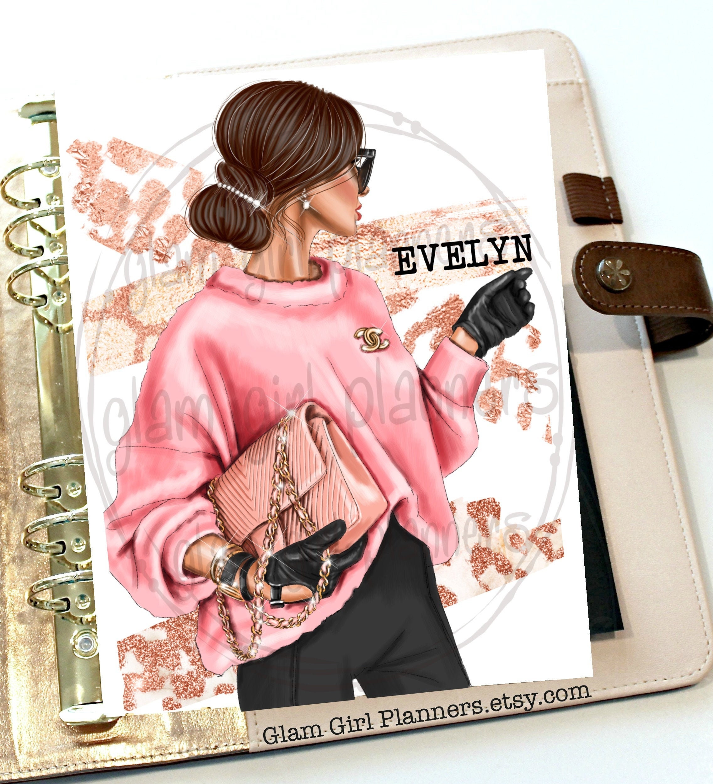 Chanel Planner - Etsy Chanel Planner - Etsy